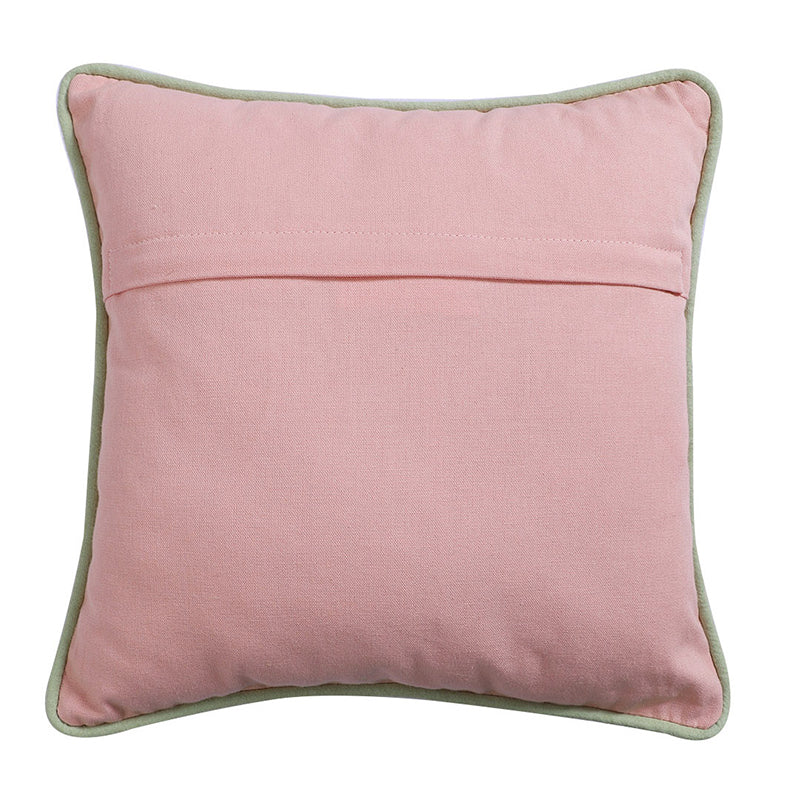 Thread & Daisy Cotton Cushion Cover - Pink media 5