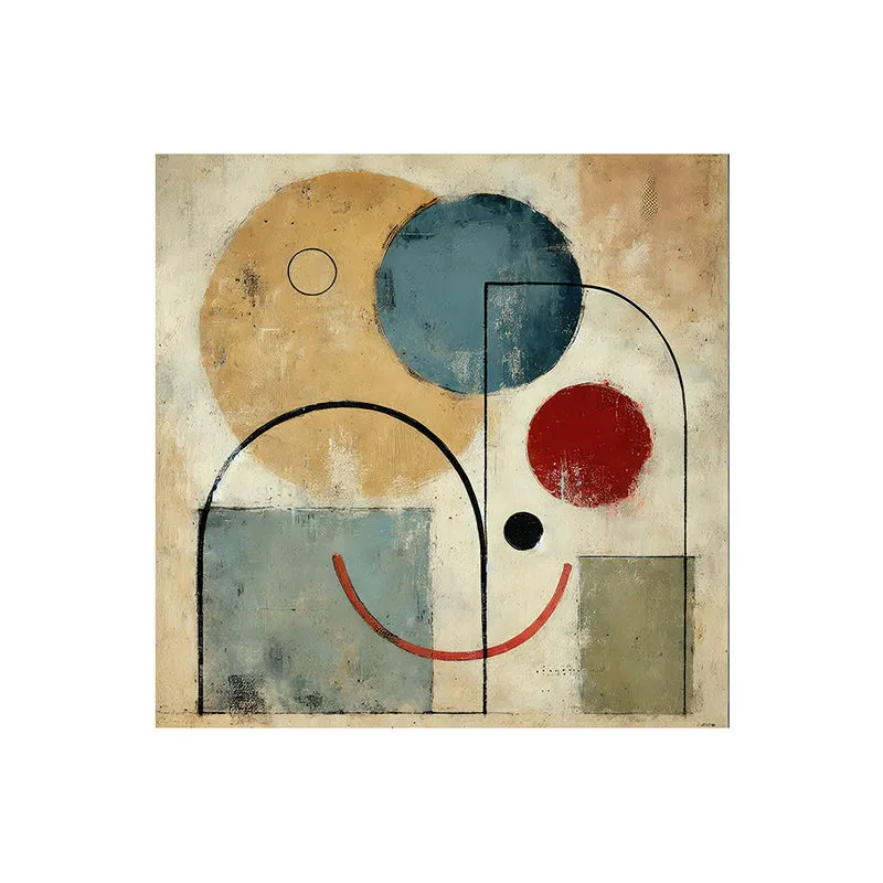 Boho Mid-century Wall Painting media 4
