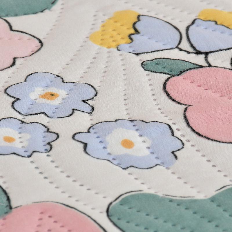 Manjira Pink Floral Bedcover media 5