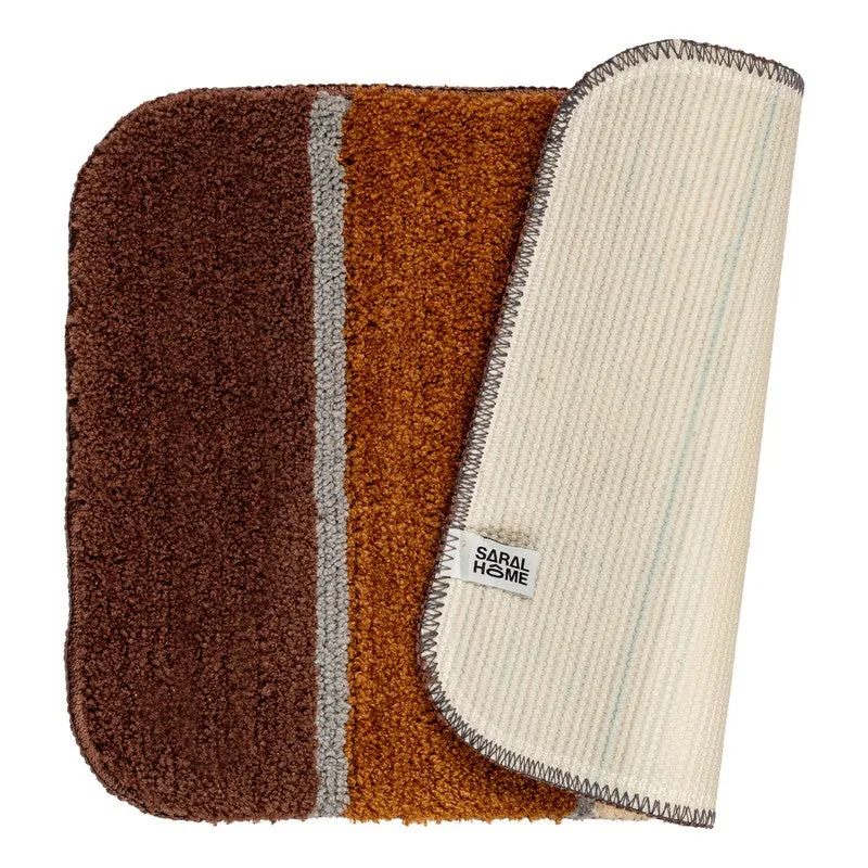 CloudStep Bathmat ( brown ) - Set Of Two media 5