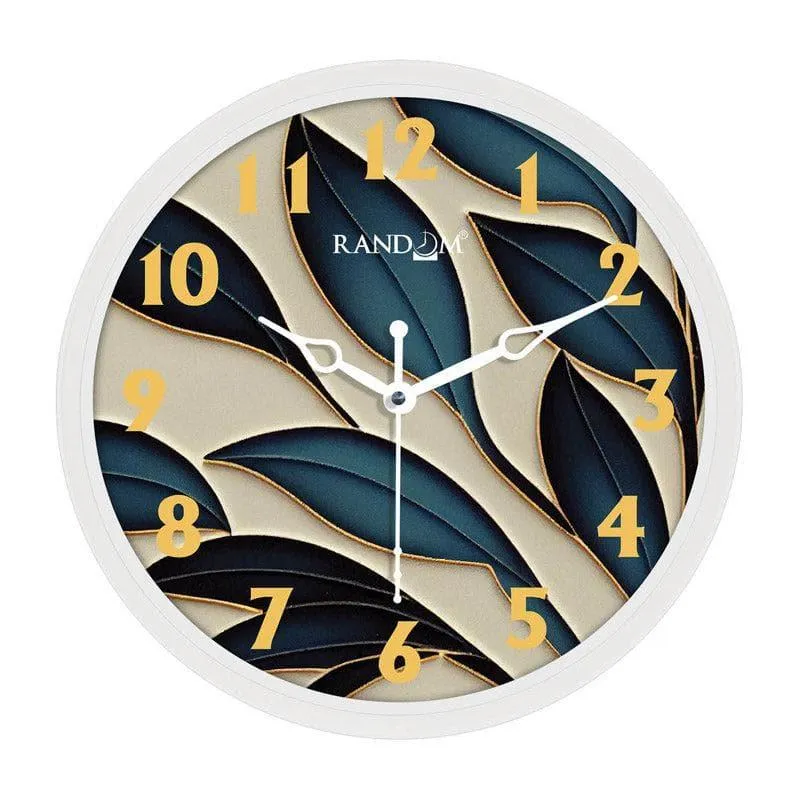 Tropical Leaf Tango Wall Clock media 4