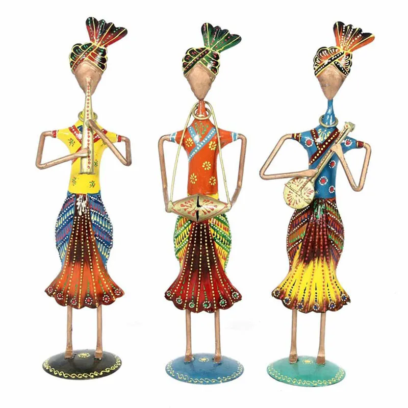 Turbaned Trio Showpiece - Set Of Three media 3