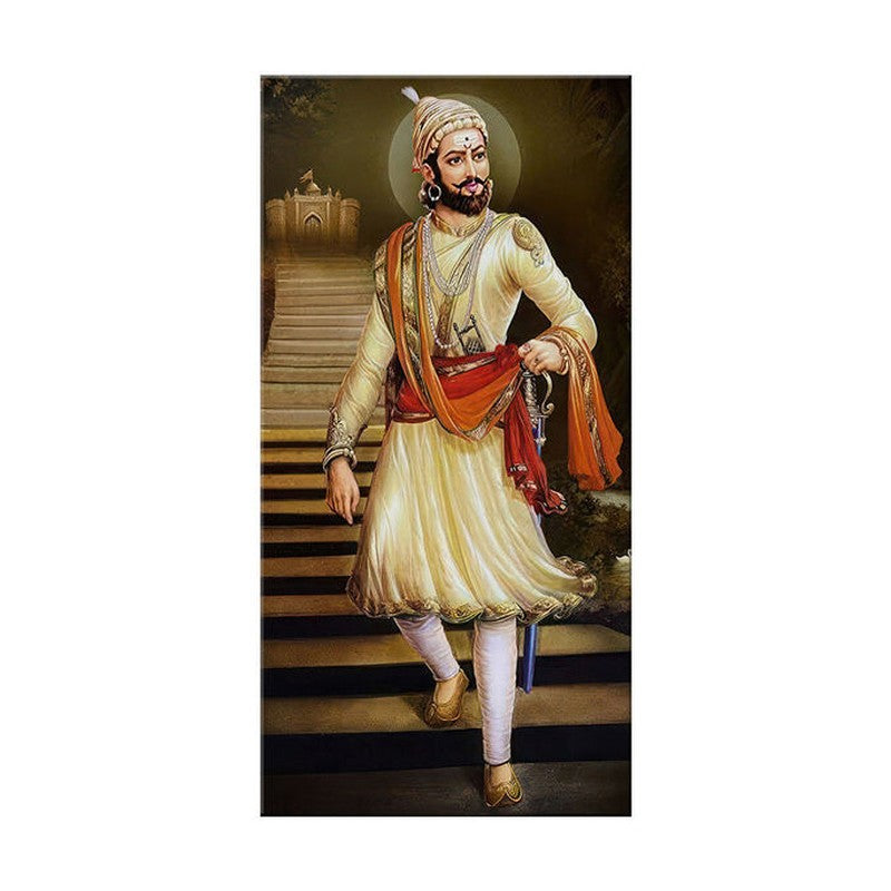 Maharaj Chhatrapati Shivaji Wall Painting media 4