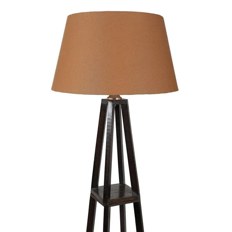 Seasa Wistera Floor Lamp With Shelf - Orange media 5