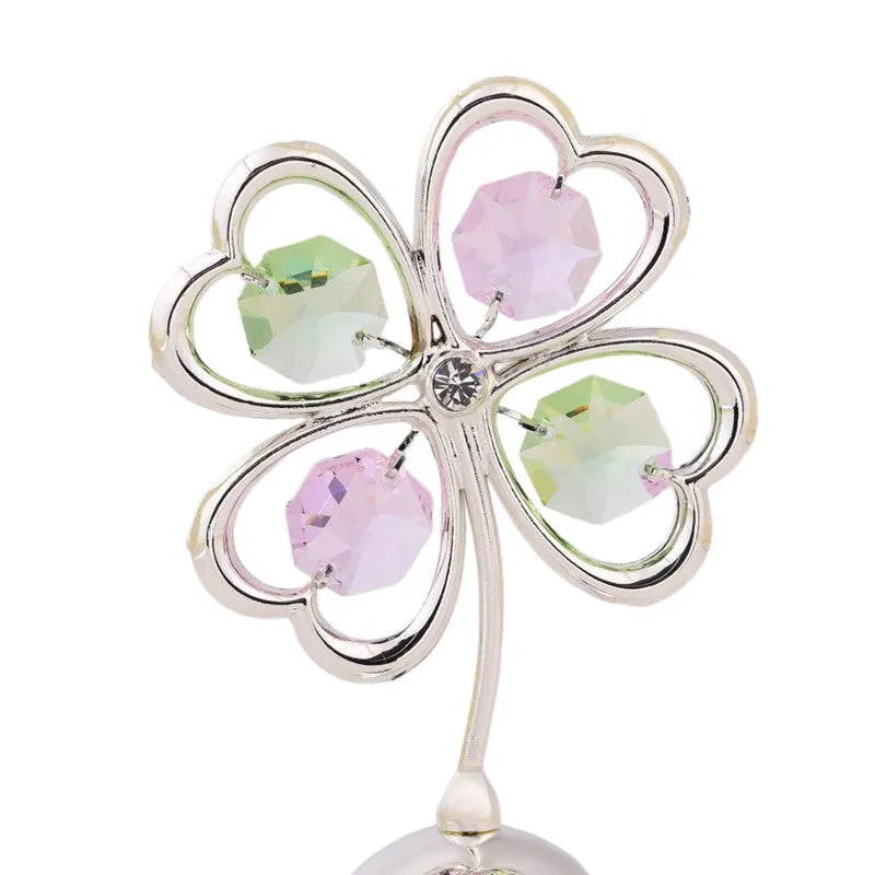Floral Clubs Silver Plated Mild Steel Showpiece media 5
