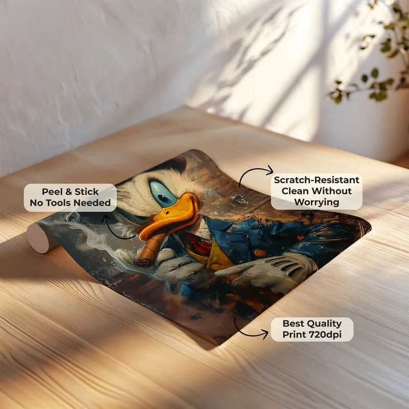 Dapper Duck Detective Wall Poster media 8