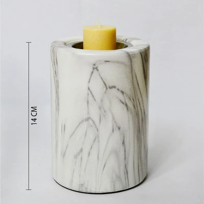 Lunora Elegant Marble Candle Holder media 7