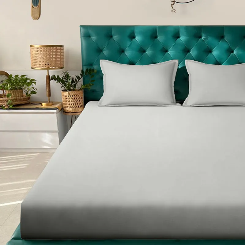 Ress Bedsheet (Sage) - 180 GSM media 3