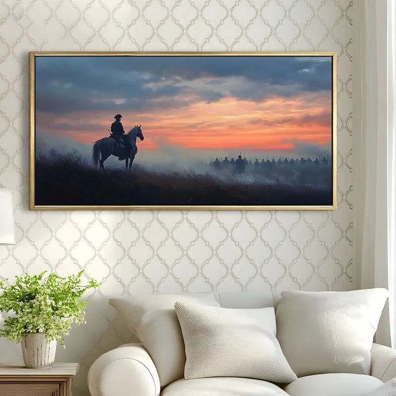 Duskward Canvas Wall Painting With Frame media 4