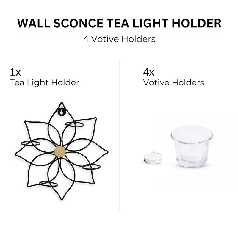 Floretta Wall Tealight Candle Holder media 5