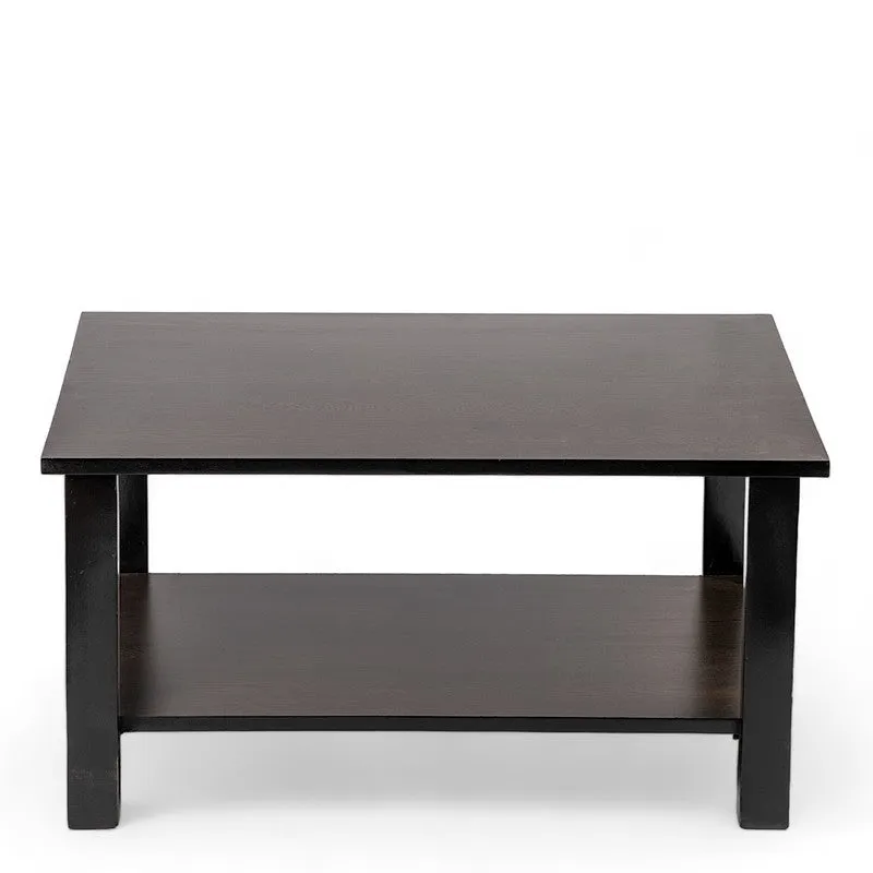 Yavro Sheesham Wooden Center Table - Black media 5