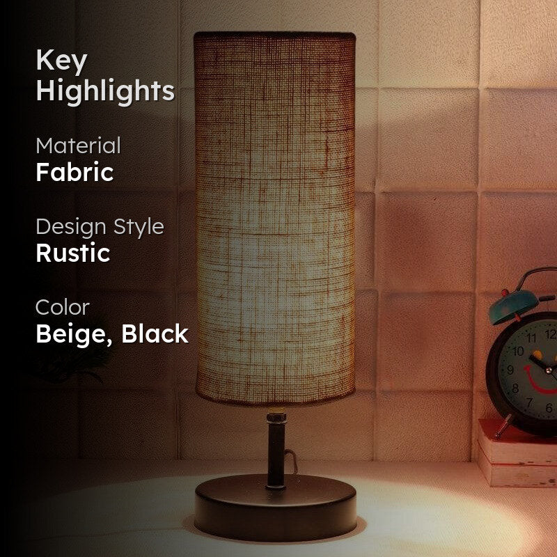 Mini Magic Fabric Table Lamp - Beige media 2