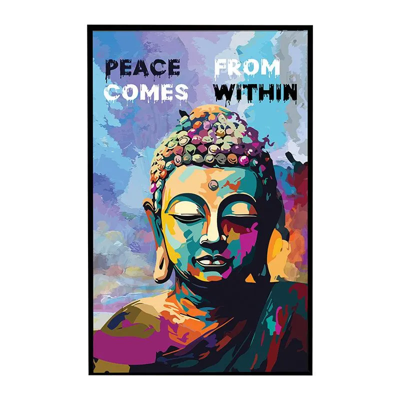 Peace Come From Within Wall Art media 4