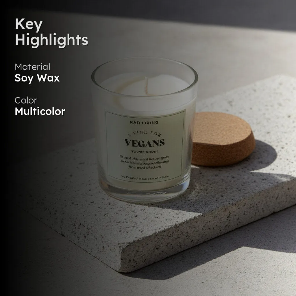 Vegans - Cucumber Lemonade Scented Candle media 3