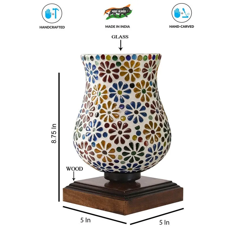 Lumique Mosaic Glass Table Lamp - Multicolor media 9