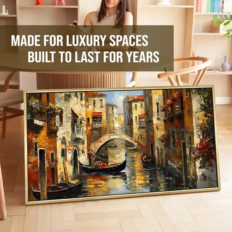 Shimmerwake Canvas Wall Painting With Frame media 5