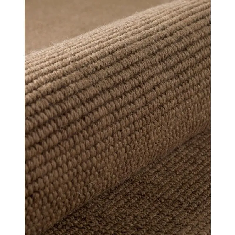 Handloom Hand Loomed Legacy Wool Rug - Dark Brown media 6
