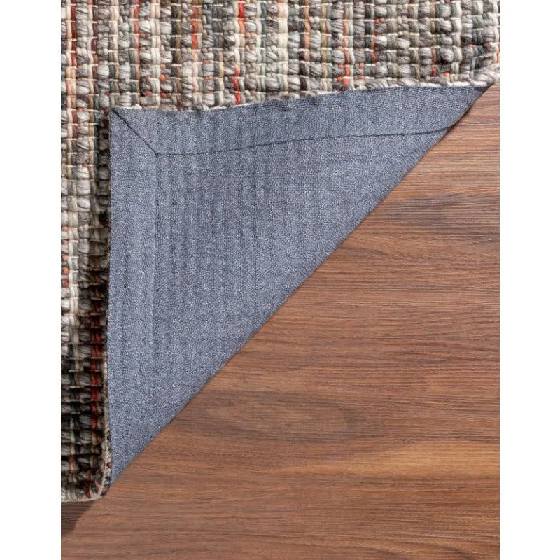 Artistry Threads Hand Woven Wool Rug - Multicolor media 6