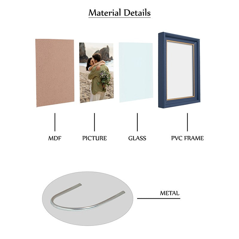 MemoRise Photo Frame - Navy Blue media 4