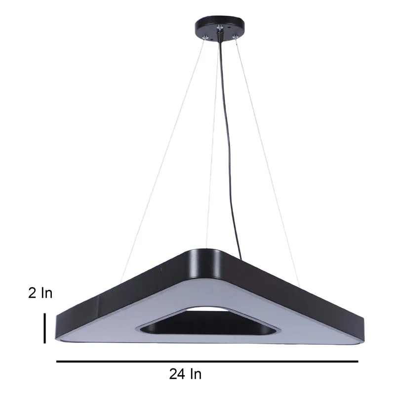 Thrikona Iron Ceiling Lamp media 7