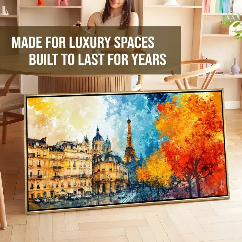 Metropolitan Muse Canvas Wall Painting With Frame media 7
