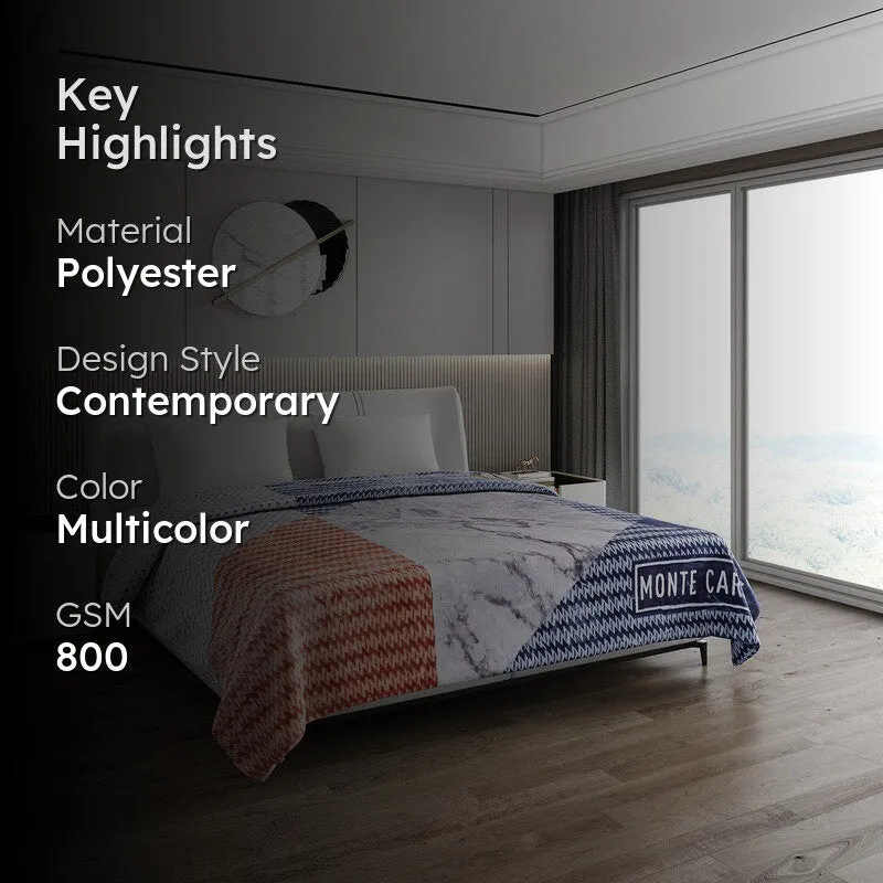 Monte Carlo Marble Mirage Blanket - 800 GSM media 2