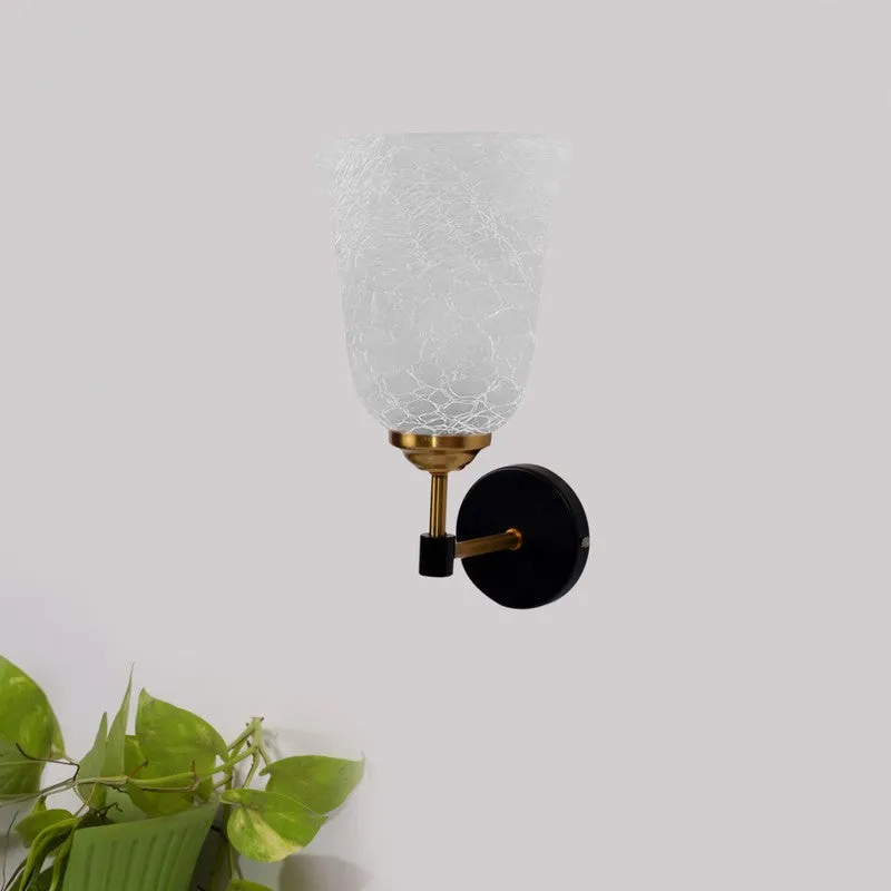 Prism Glow Double Tone Glass Wall Lamp media 3