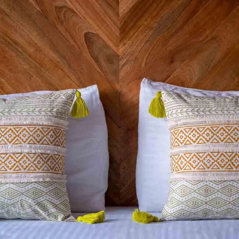 Hello Yellow Cushion Cover media 5