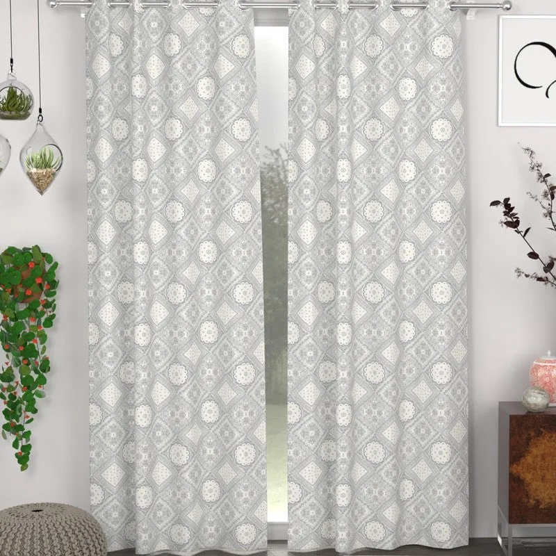 Solid Aura Drape Curtains - Set of Two media 4