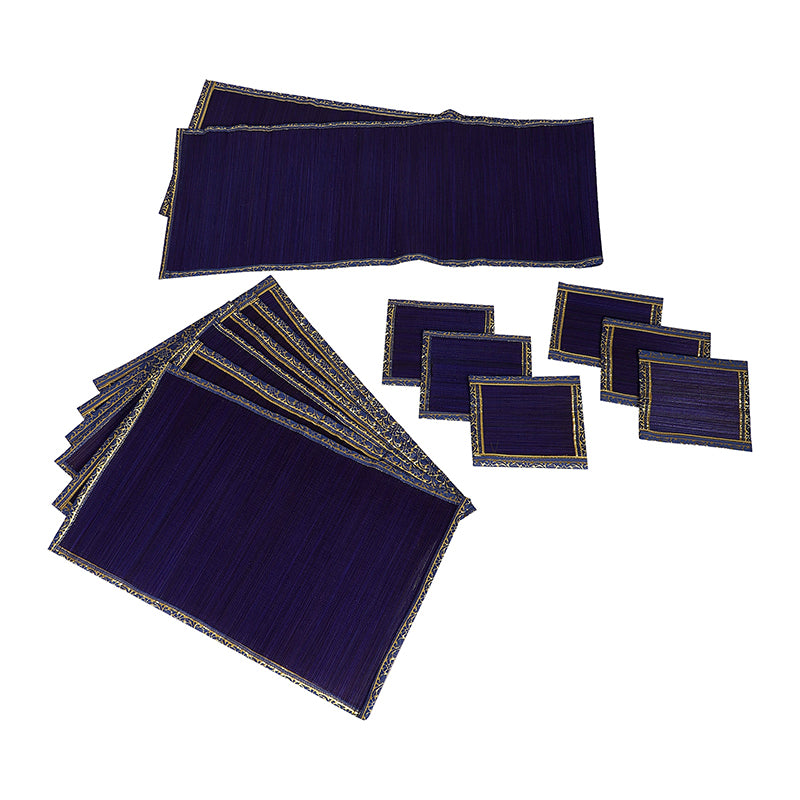 Eco Sip Bamboo Kitchen Linen Set (Purple) - Thirteen Piece Set media 4
