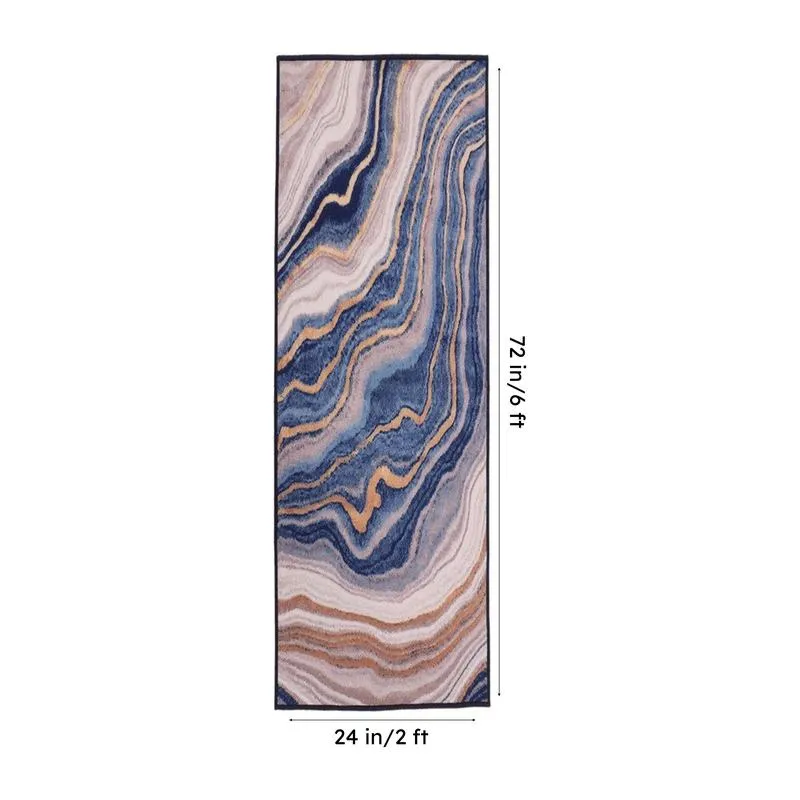 Ripple I Nylon Runner Rug media 8