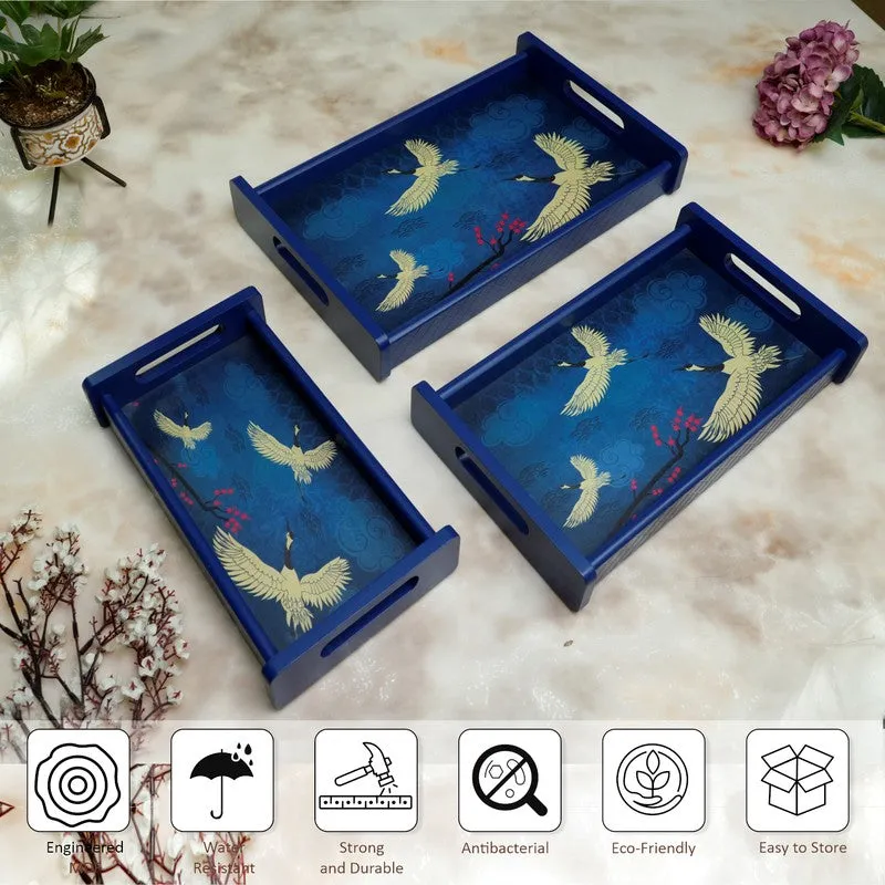 Fynix Wooden Serving Tray - Set Of Three media 8