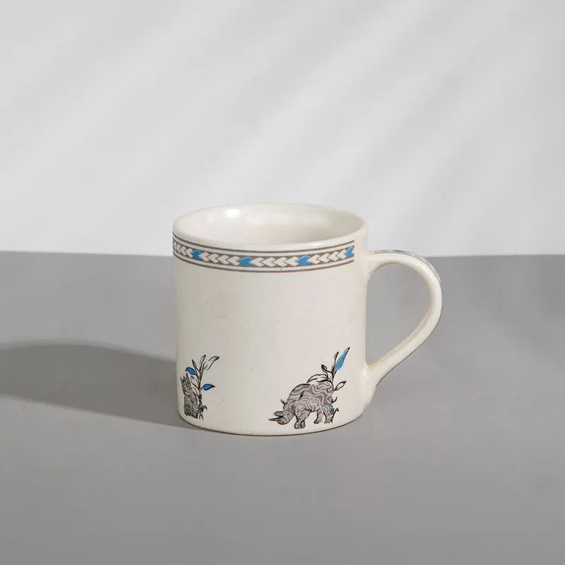 Rhino Ceramic Coffee Mug (300 mL) media 1