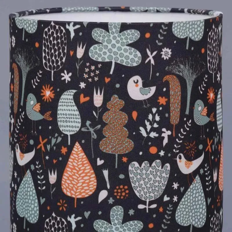 Nature Medley Fabric Table Lamp - Multicolor media 5