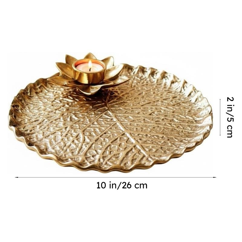 Leafery Metal Accent Tray media 6