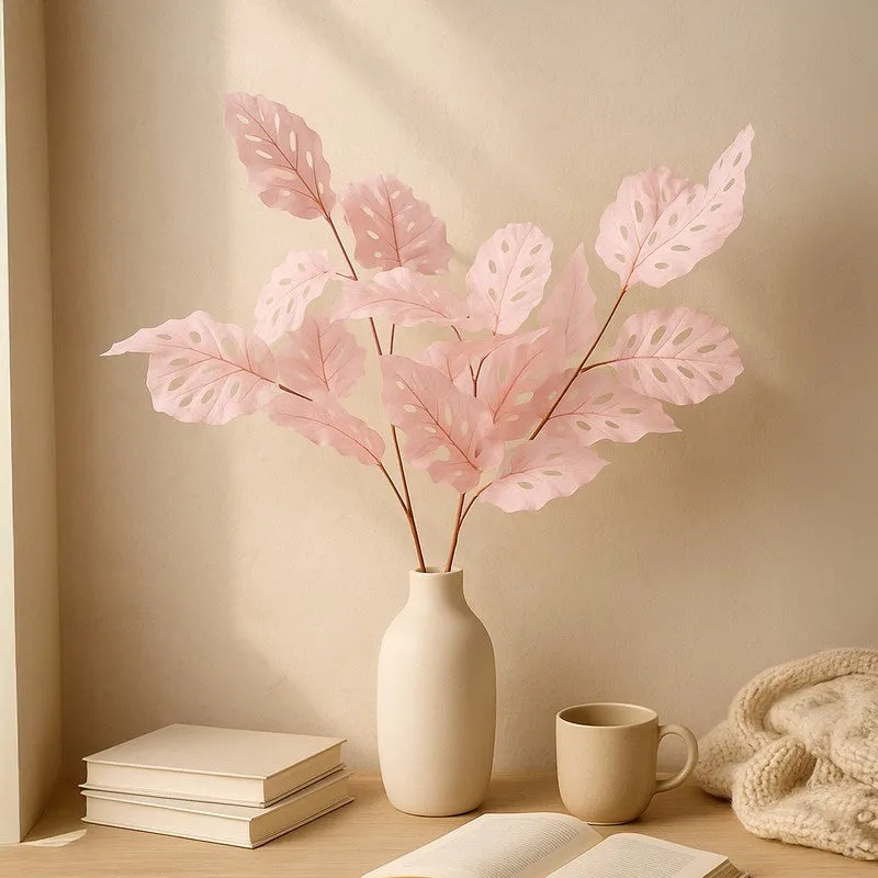 Bloom Everlasting (Pink ) Realistic Faux Flower - Set Of Two media 1