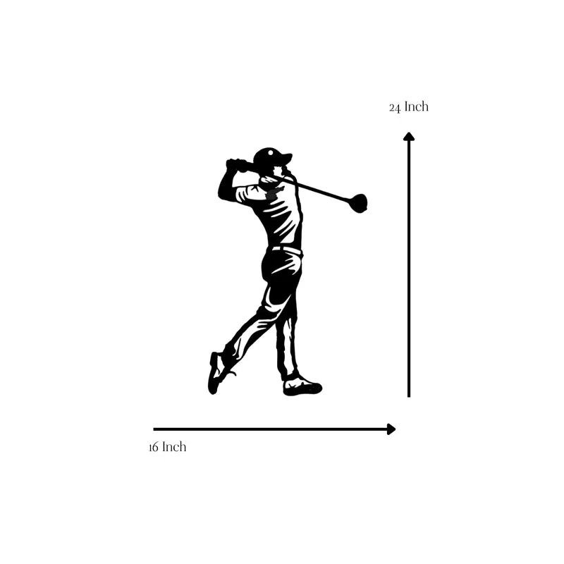 Golf Strike Iron Wall Accent media 5