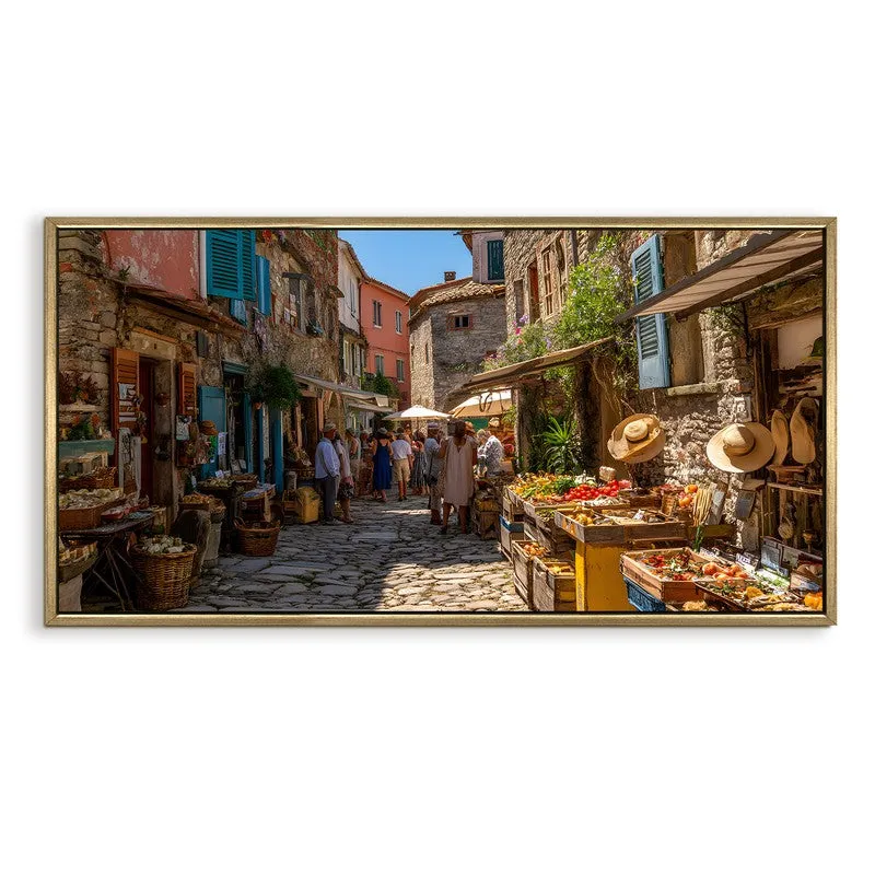 Townbloom Canvas Wall Painting With Frame media 3