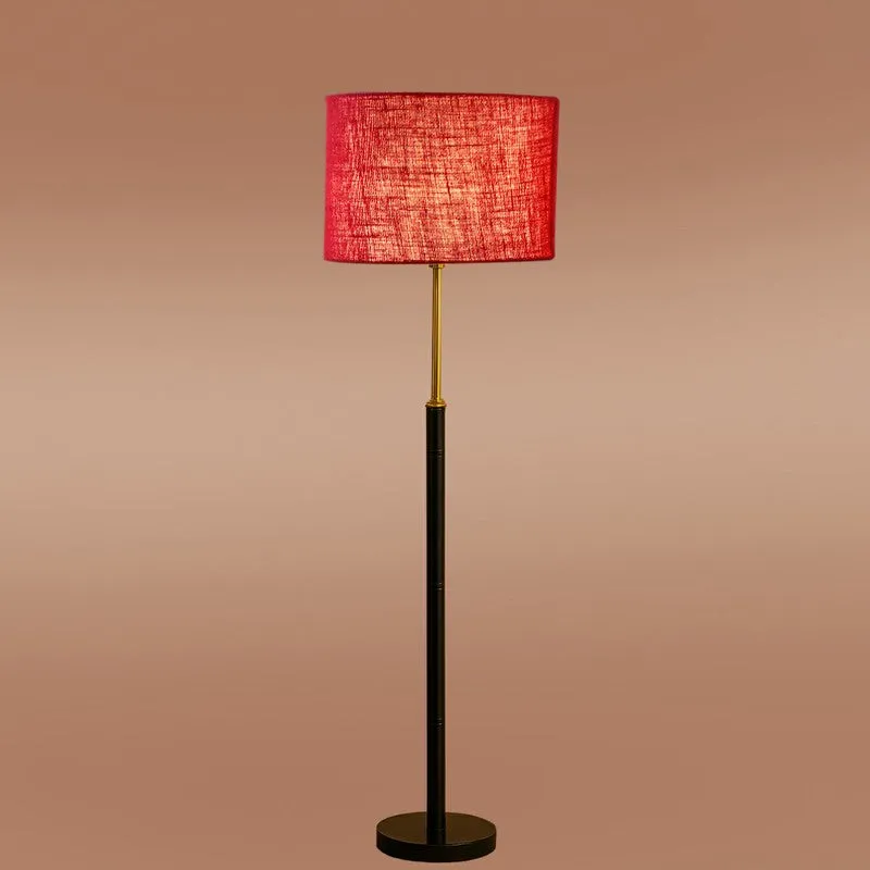 Horizon Curve Wooden Floor Lamp - Red media 6