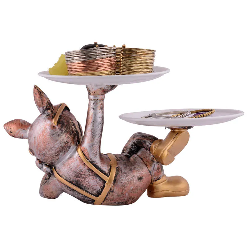 Chester Chic Painted Polyresin Show Piece - Copper media 5
