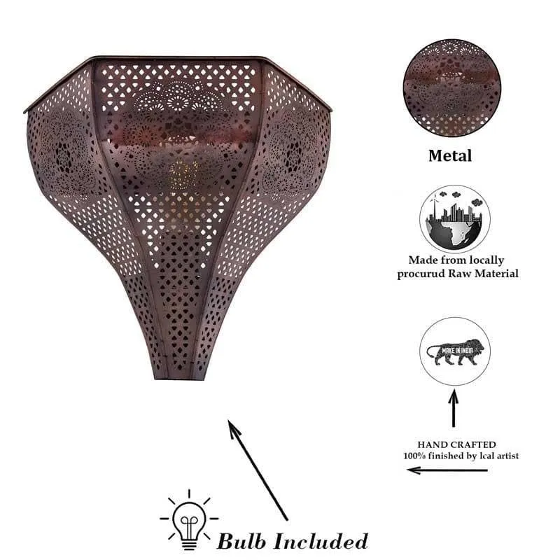 Imane Metal Wall Lamp media 4