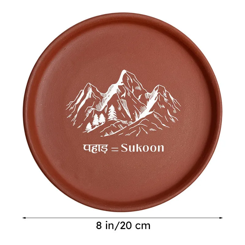 Sukoon Terracotta Wall Plate media 7