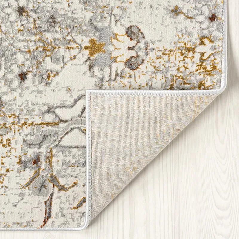 Oviya Carpet - Grey & Carmel media 4