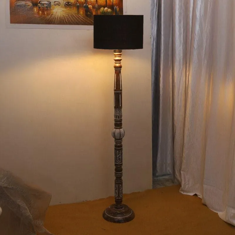 Colton Dona Floor Lamp - Black media 3