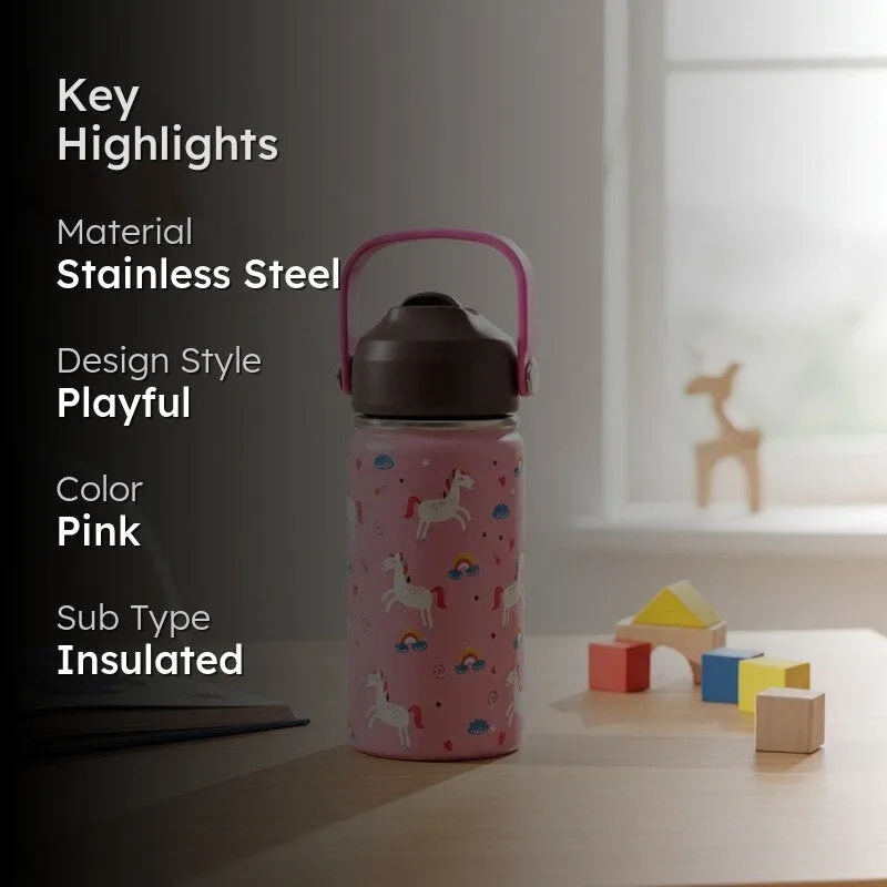 Rioware Dino Dash Stainless Steel Bottle - 350 mL media 2