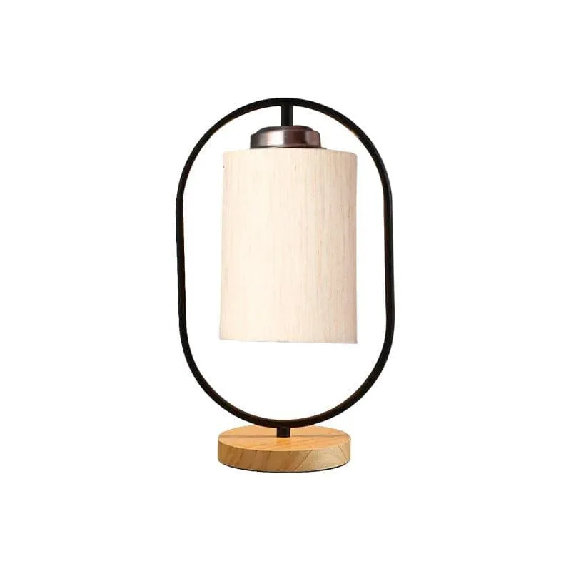 Radiant Echo Fabric Table Lamp - White media 4