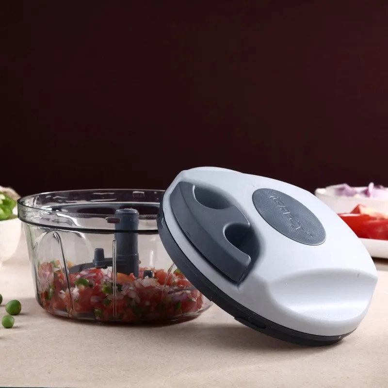 SwiftPull Manual Plastic Food Chopper media 1