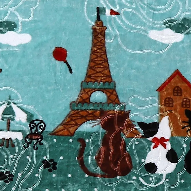 Monte Carlo Cuddly Critter Blanket - 553 GSM media 4