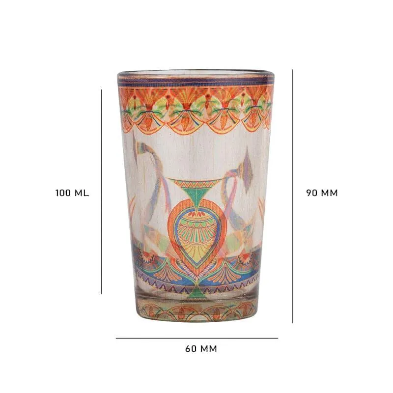 Ethnic Parade Chai Glass - Set Of Two media 4