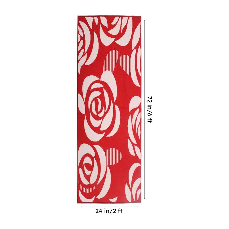 Rosella Nylon Runner Rug - Red media 8